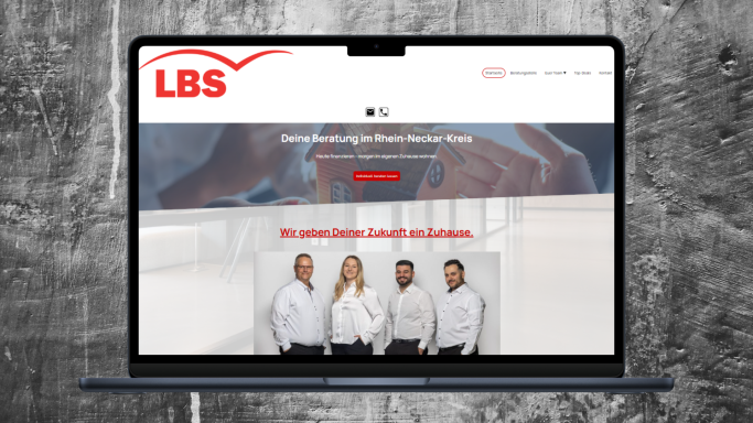 Professionelle Website