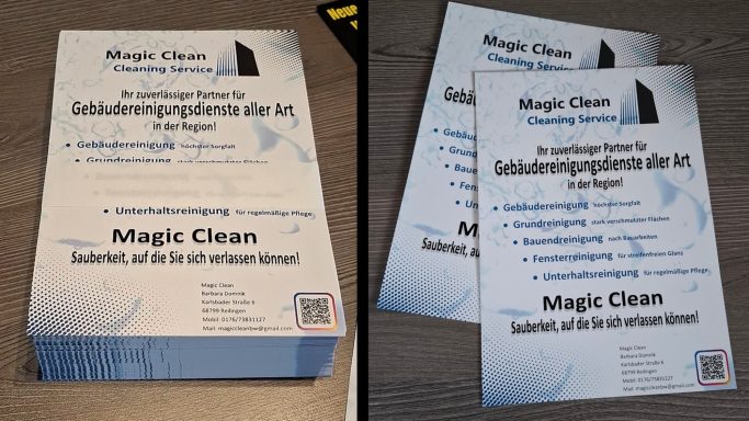 Effektive Werbeflyer