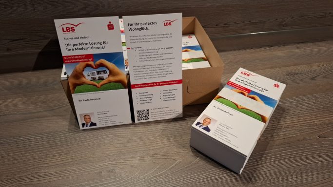 1.000 Werbeflyer